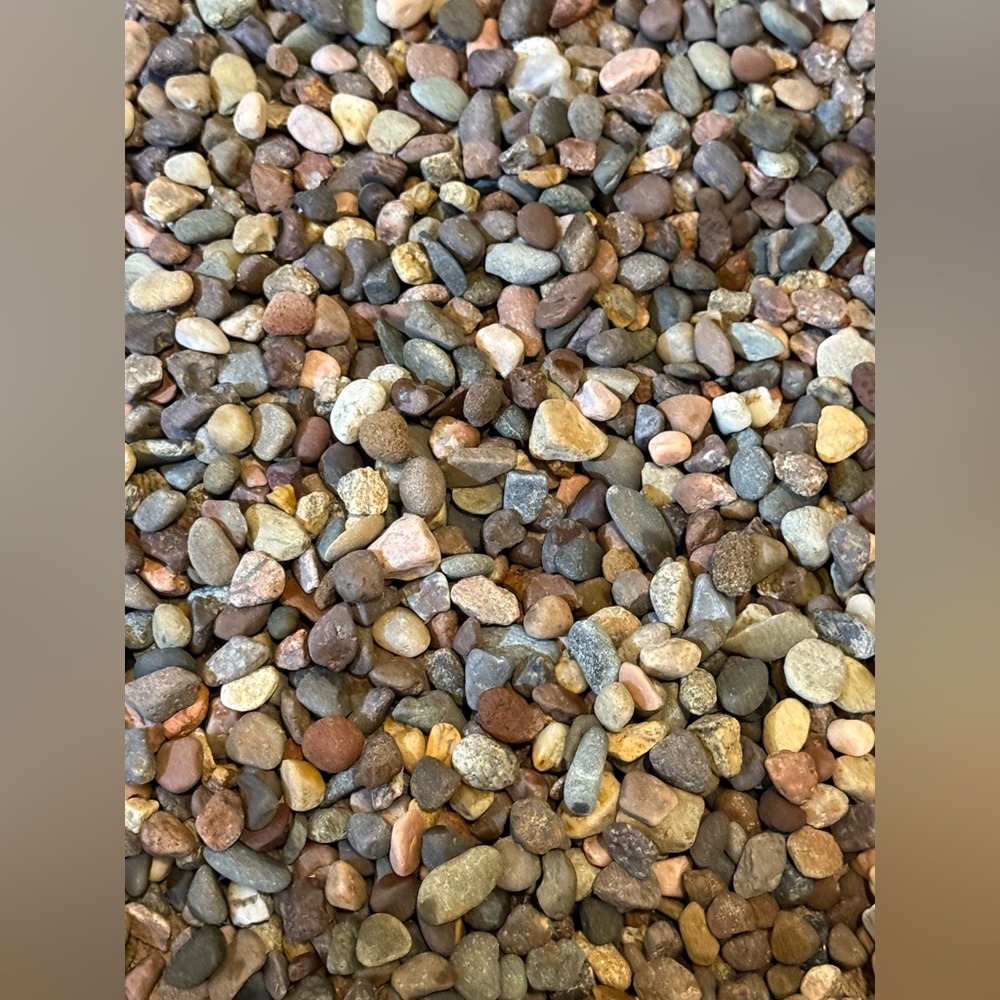 Natural Mixed River Rock Pebbles